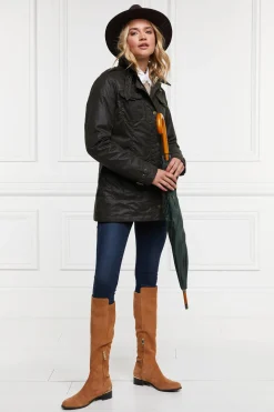 Holland Cooper Alma Wax Artillery Jacket Online