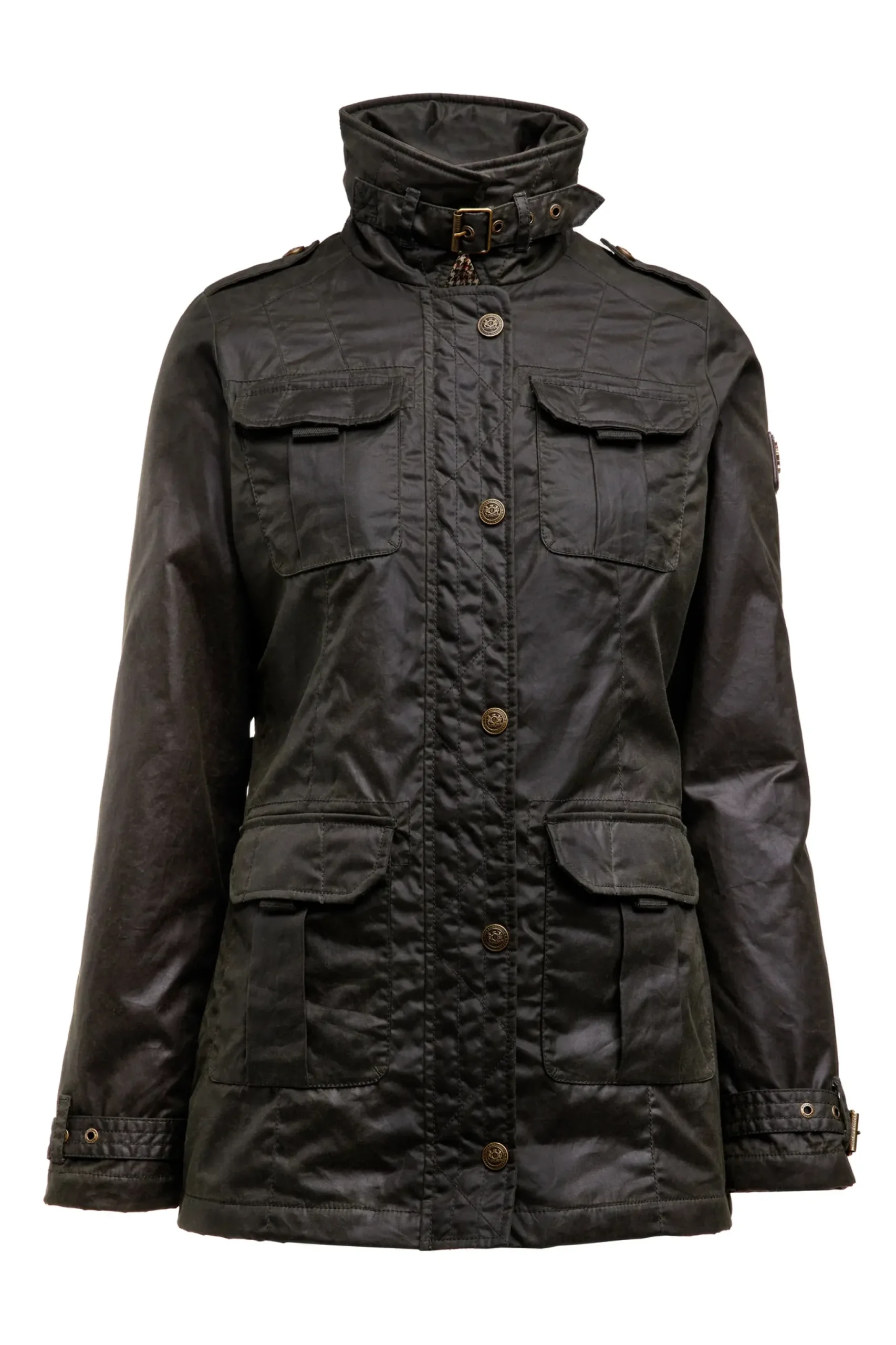 Holland Cooper Alma Wax Artillery Jacket Online