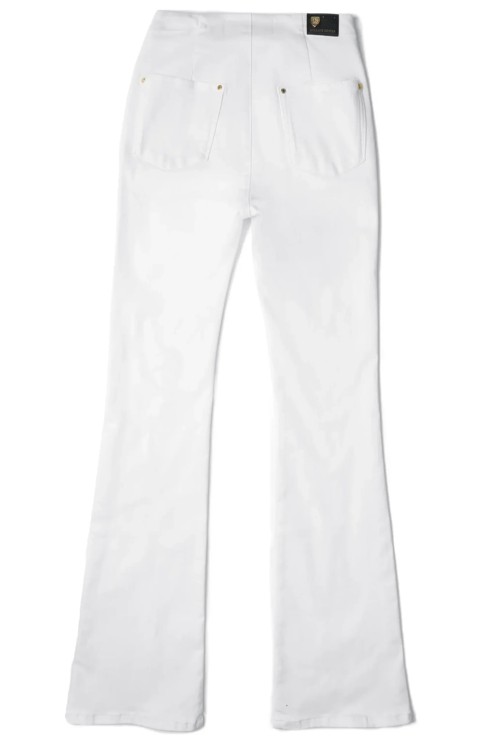 Holland Cooper Amoria Flared Jean White Hot