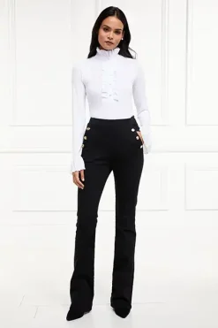 Holland Cooper Amoria Flared Jean Black Best