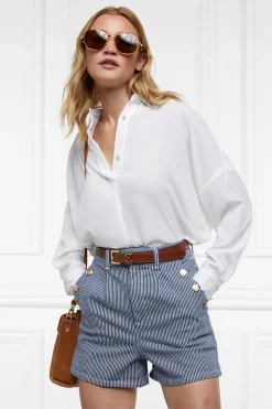 Holland Cooper Amoria Short Ticking Stripe Sale