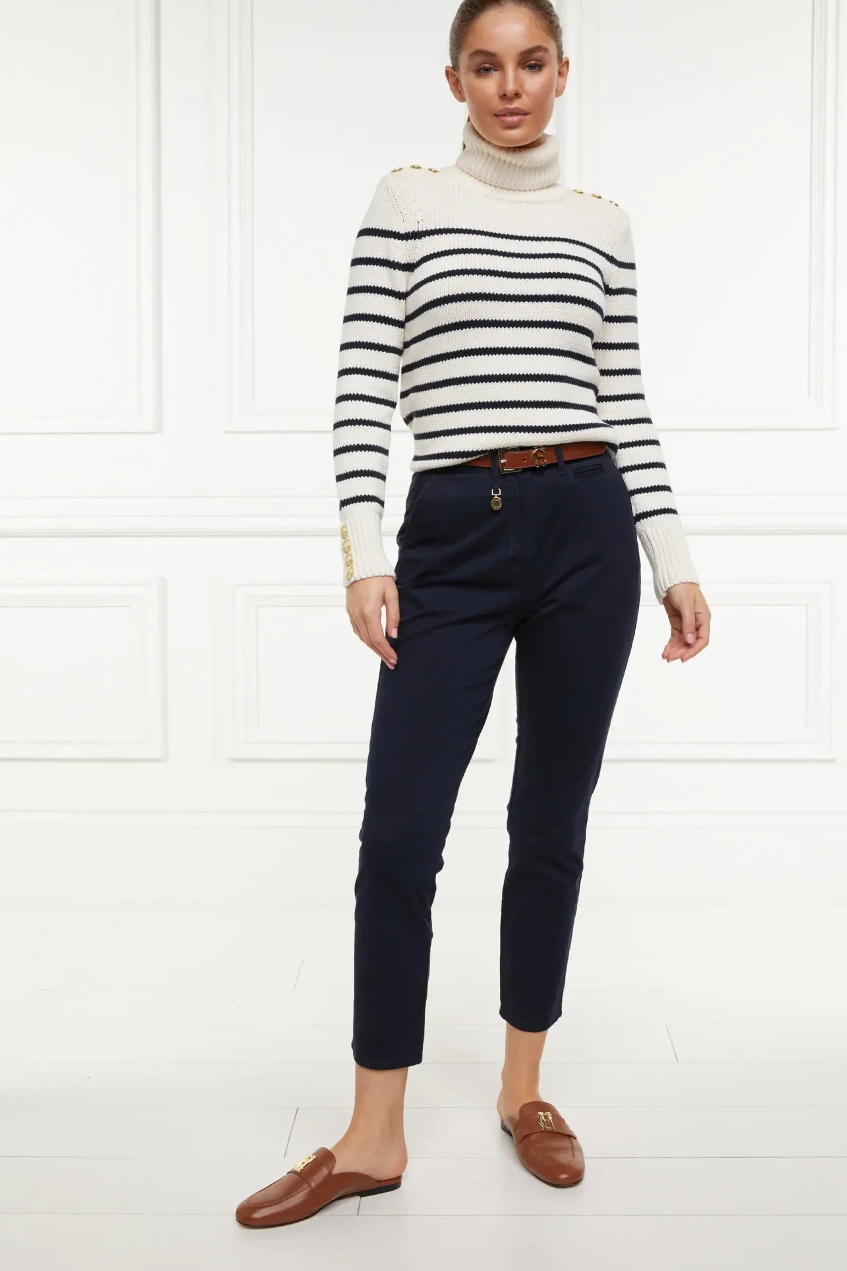 Holland Cooper Arnesby Chino Ink Navy Best