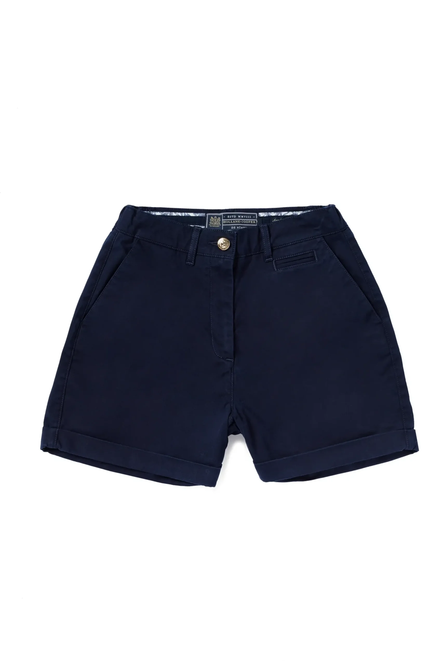 Holland Cooper Arnesby Chino Short Ink Navy Clearance