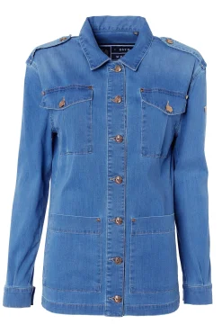 Holland Cooper Artillery Jacket Denim Online