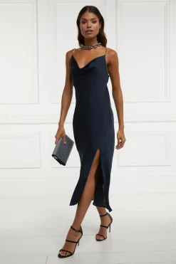 Holland Cooper Aurora Satin Dress Online