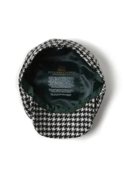 Holland Cooper Baker Boy Cap Houndstooth Clearance