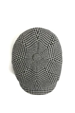 Holland Cooper Baker Boy Cap Prince of Wales Mono Online