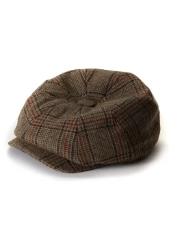 Holland Cooper Baker Boy Cap Black Tweed Online