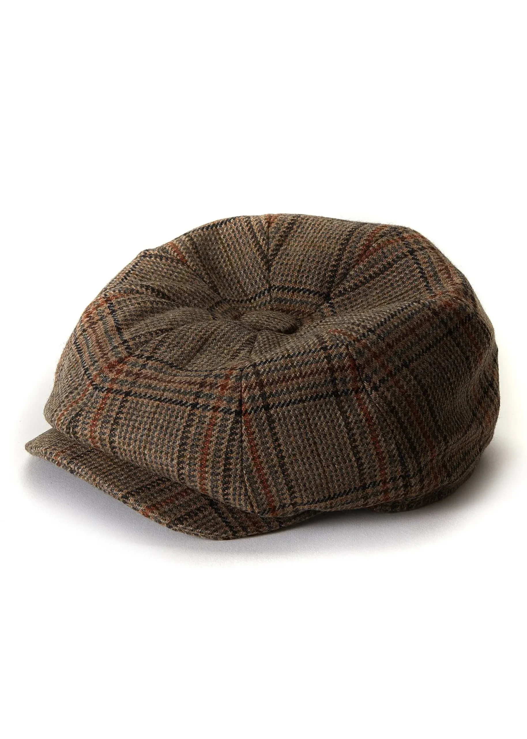 Holland Cooper Baker Boy Cap Black Tweed Online