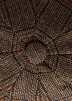 Holland Cooper Baker Boy Cap Bourbon Hot