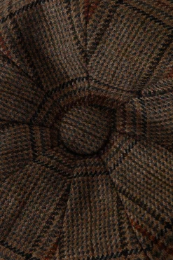 Holland Cooper Baker Boy Cap Bourbon Hot
