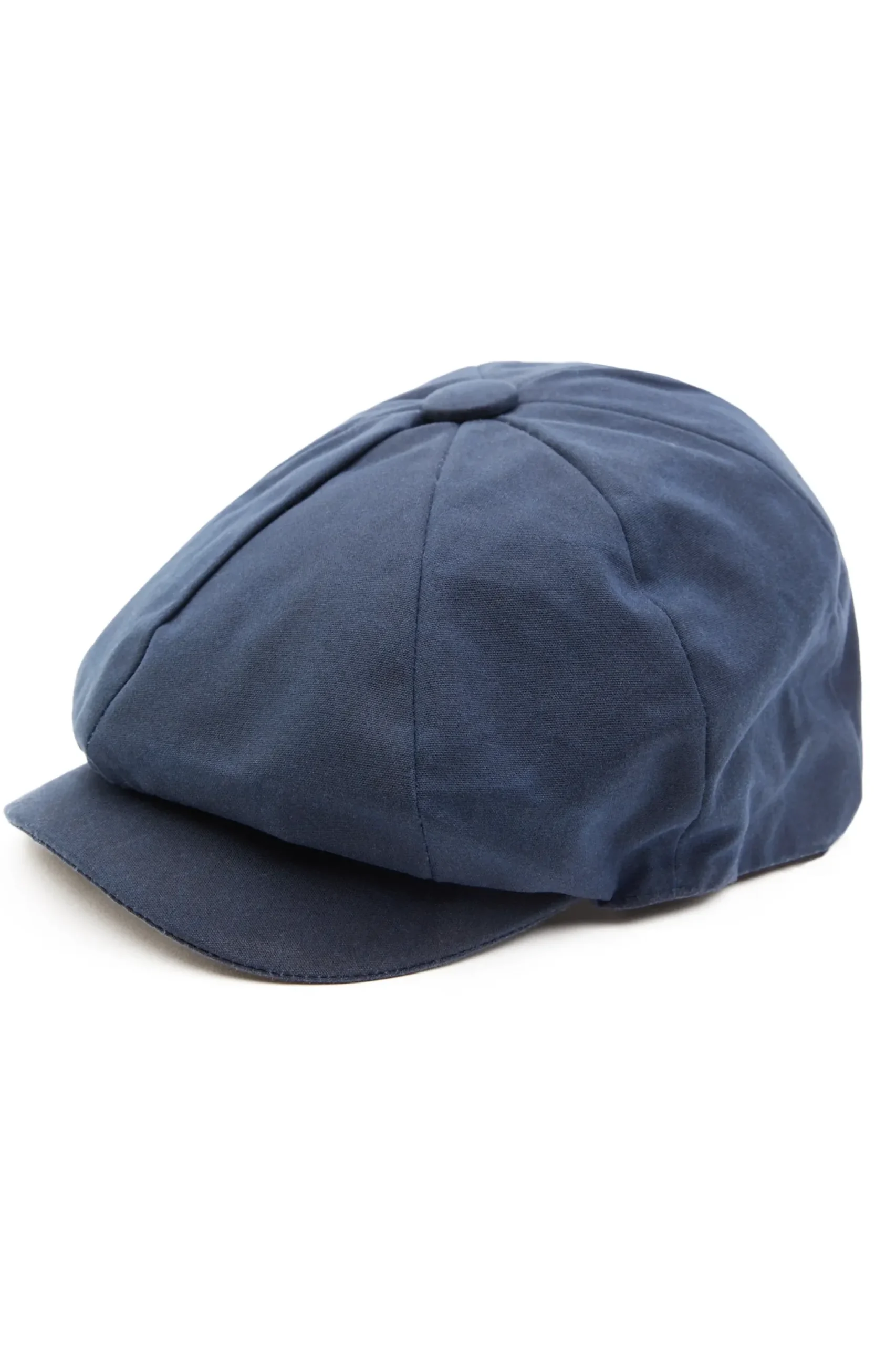 Holland Cooper Baker Boy Cap Navy Wax Best
