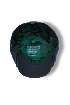 Holland Cooper Baker Boy Cap Navy Wax Best