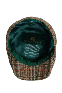 Holland Cooper Baker Boy Cap Orange Windsor Outlet
