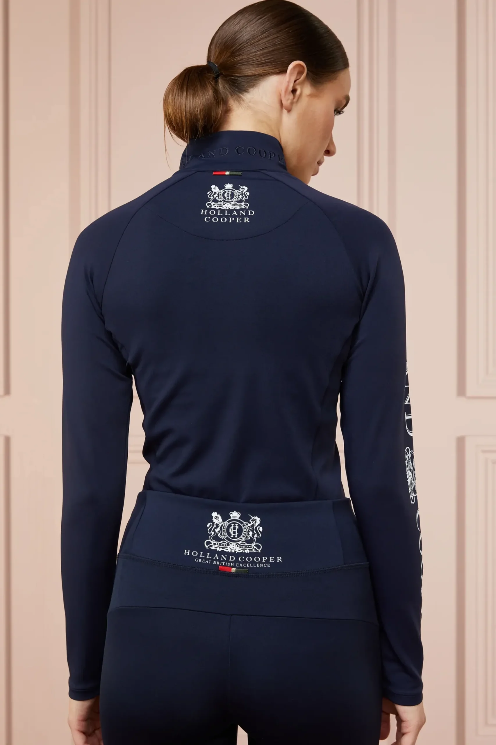 Holland Cooper Base Layer Ink Navy Clearance
