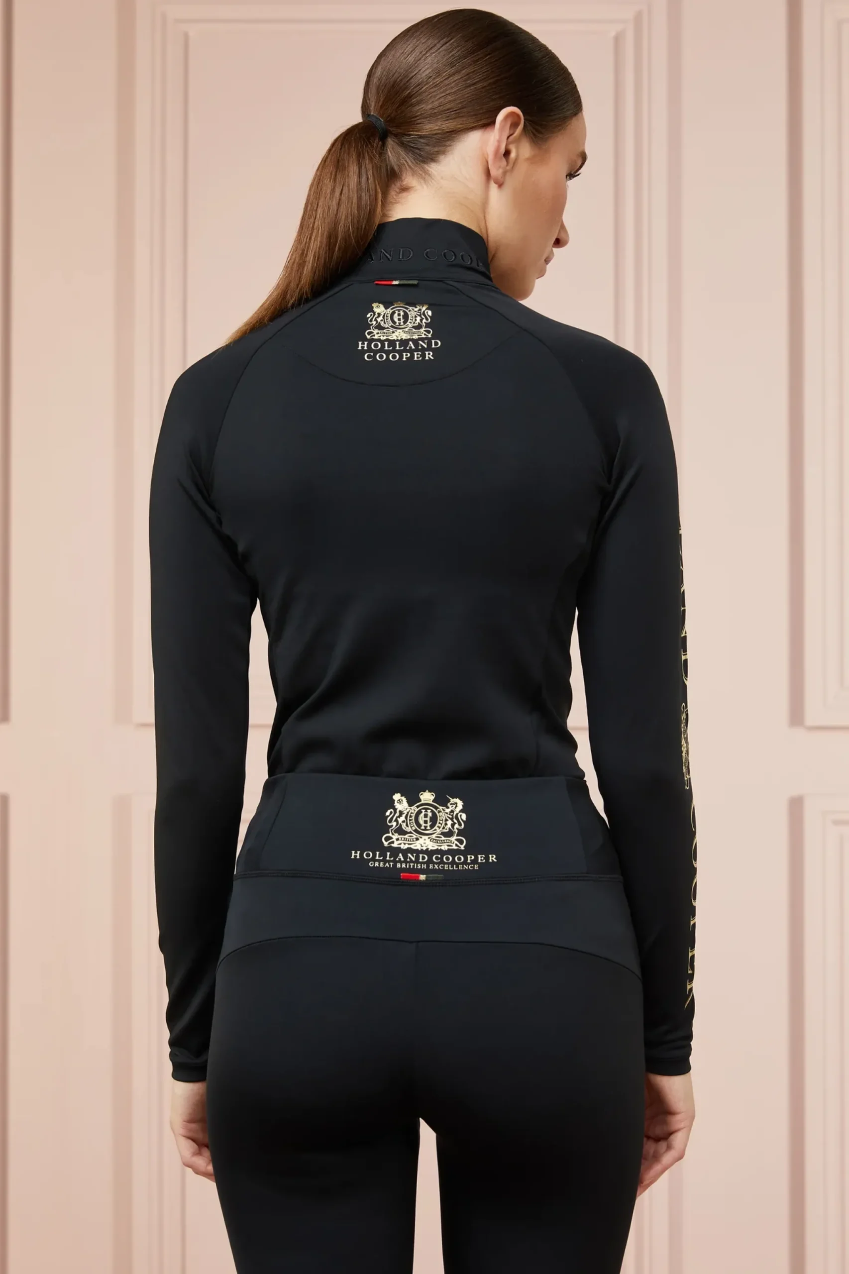 Holland Cooper Base Layer Black Clearance