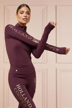 Holland Cooper Base Layer Mulberry Best