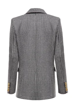Holland Cooper Belgravia Blazer Black & White Puppy Tooth