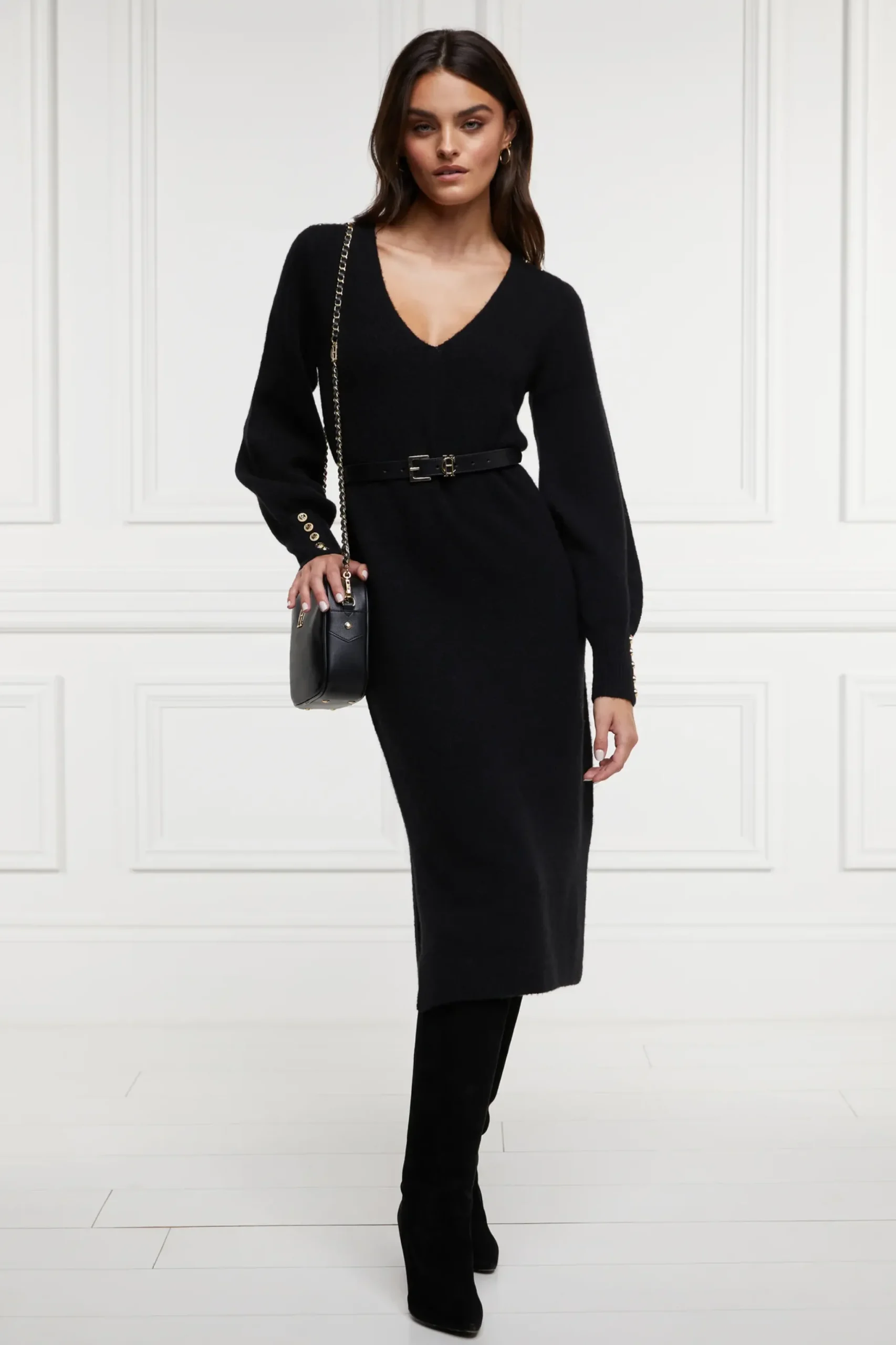 Holland Cooper Berkeley V-Neck Dress Best