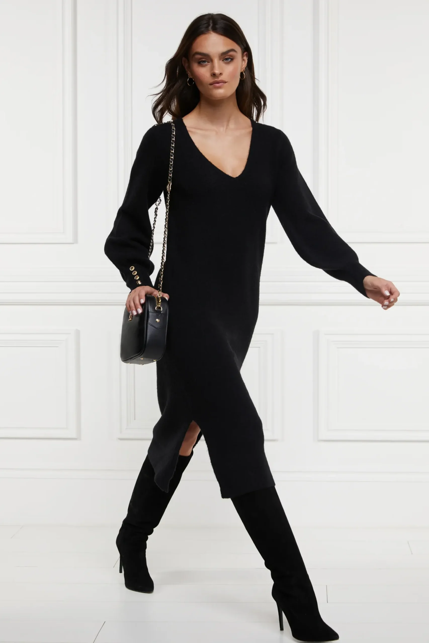 Holland Cooper Berkeley V-Neck Dress Best