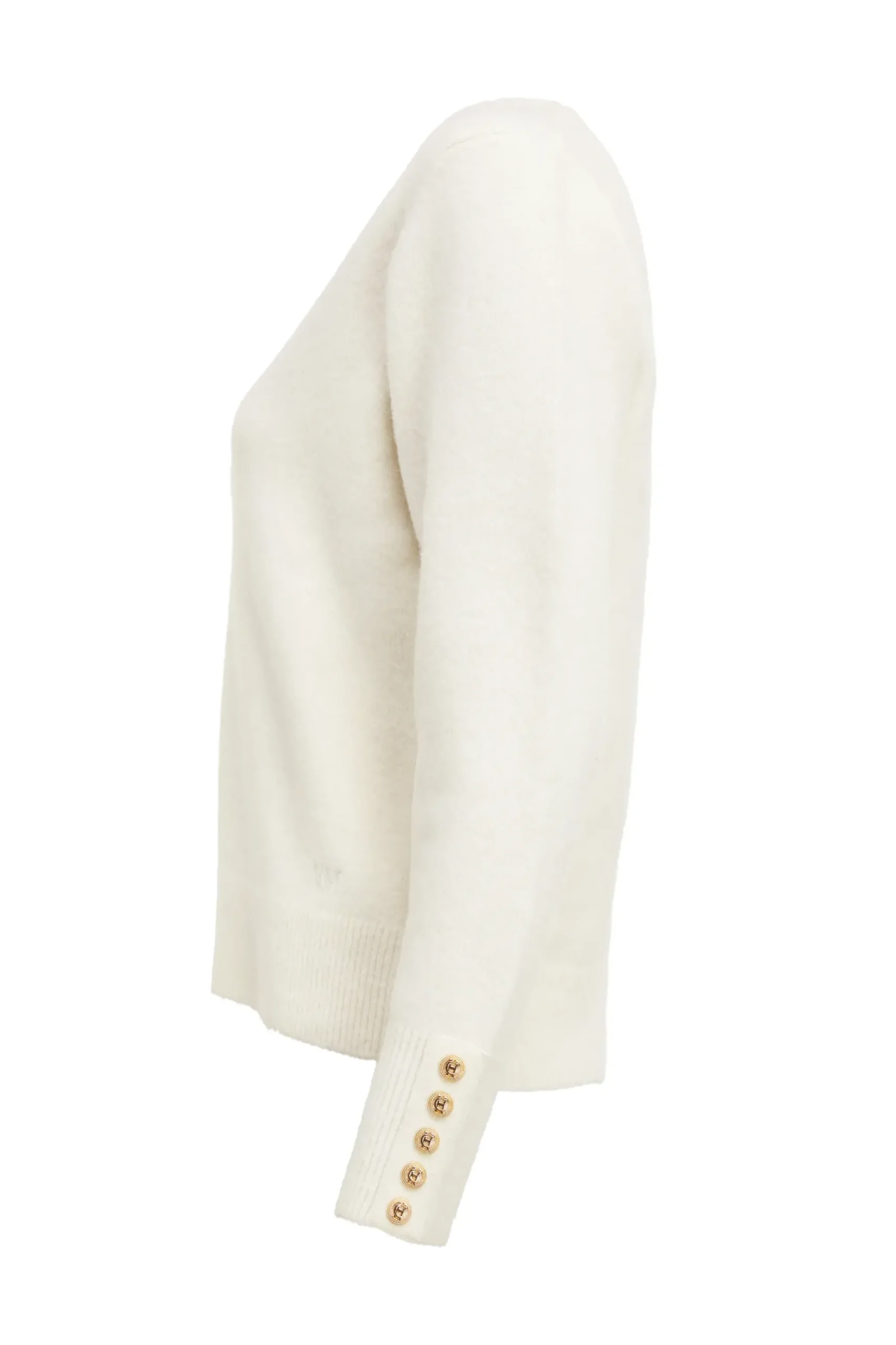 Holland Cooper Berkeley V-Neck Knit Natural Online