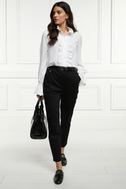 Holland Cooper Bexley Cigarette Trouser Black Hot