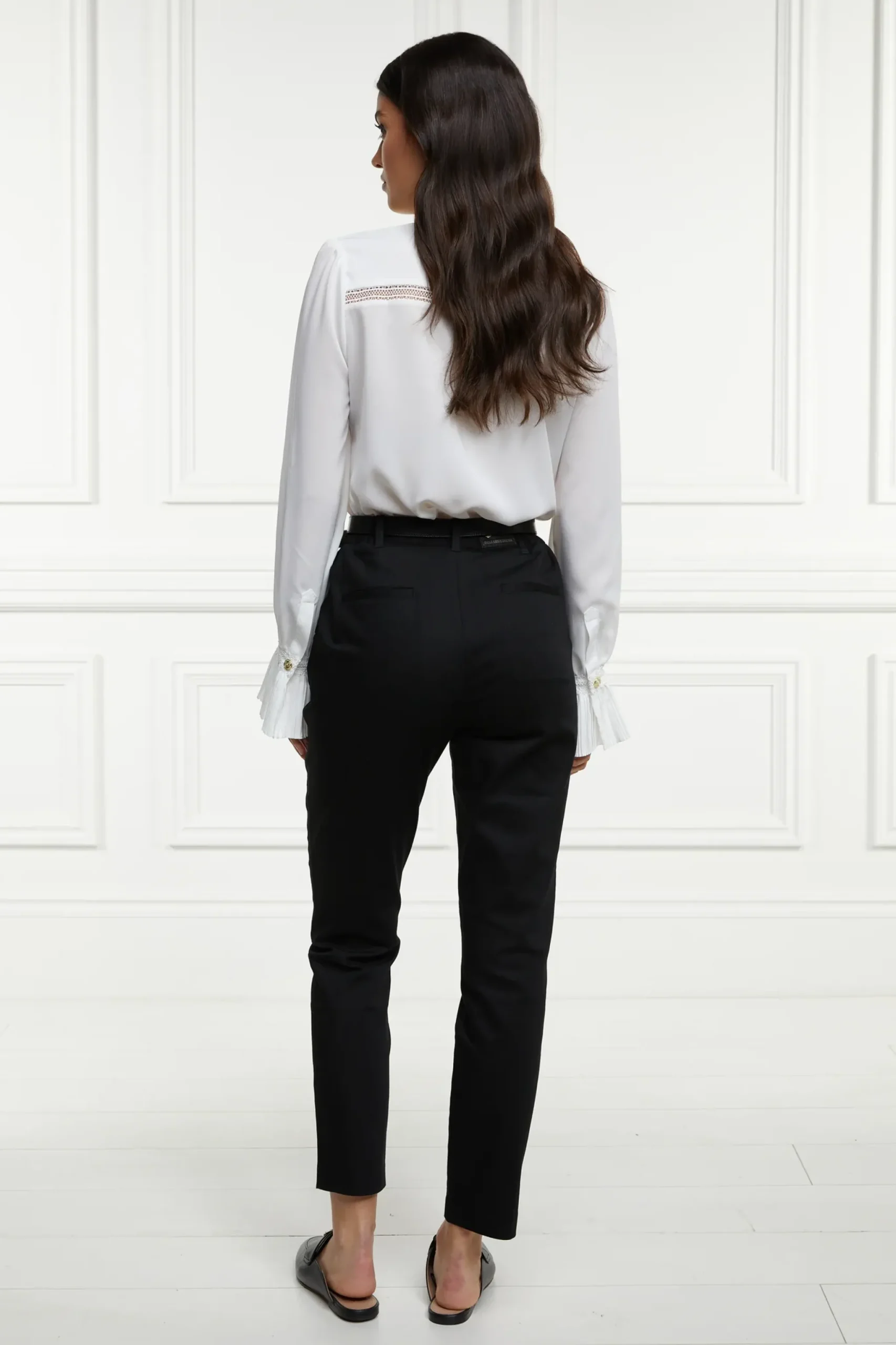 Holland Cooper Bexley Cigarette Trouser Black Hot