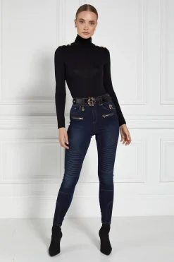 Holland Cooper Biker Jean Deep Indigo Hot