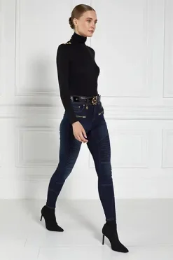 Holland Cooper Biker Jean Deep Indigo Hot