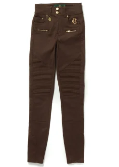 Holland Cooper Biker Jean Chocolate Hot