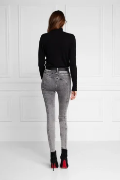 Holland Cooper Biker Jean Ash Grey Discount