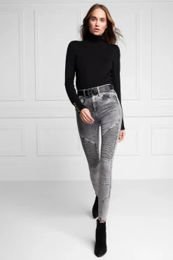 Holland Cooper Biker Jean Ash Grey Discount