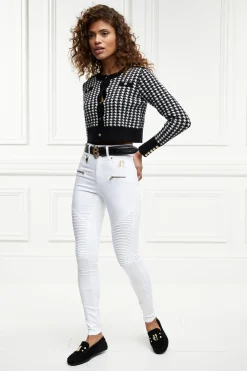 Holland Cooper Biker Jean Optic White Hot
