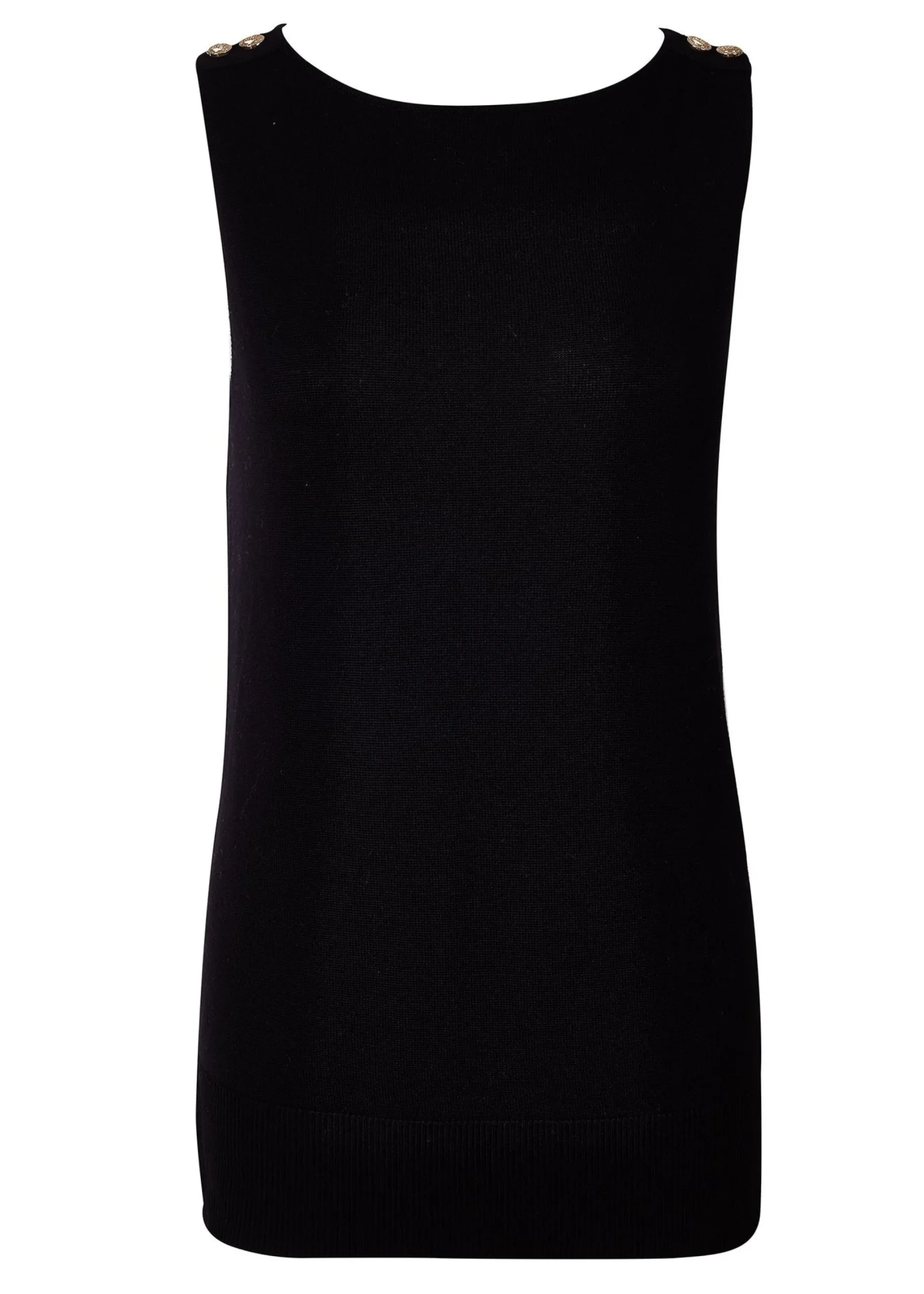 Holland Cooper Boat Neck Vest Black Online