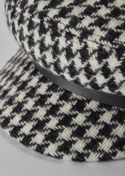 Holland Cooper Bretton Hat Houndstooth Clearance