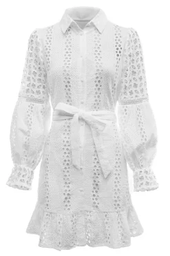 Holland Cooper Broderie Lace Dress Outlet
