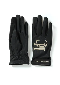 Holland Cooper Burghley Riding Gloves Black