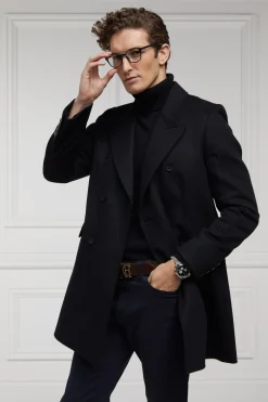 Holland Cooper Byron Roll Neck Knit Black Hot