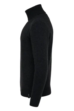 Holland Cooper Byron Roll Neck Knit Black Hot