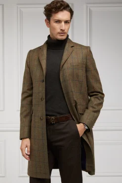 Holland Cooper Byron Roll Neck Knit Moss Online