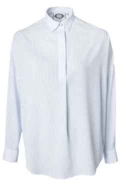 Holland Cooper Cameron Shirt Sky Stripe Hot