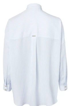 Holland Cooper Cameron Shirt Sky Stripe Hot