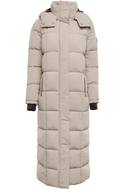 Holland Cooper Carrington Longline Coat Stone
