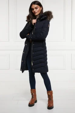 Holland Cooper Chamonix Coat Ink Navy Sale