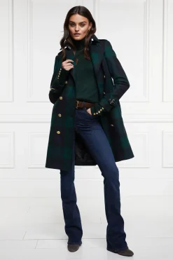 Holland Cooper Chamonix Roll Neck Knit Emerald