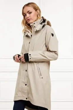 Holland Cooper Chartwell Rain Parka Stone Online