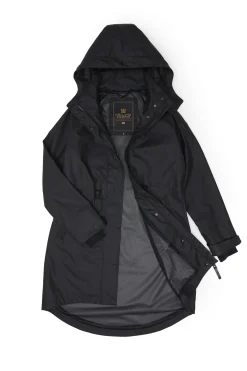 Holland Cooper Chartwell Rain Parka Black Sale