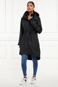 Holland Cooper Chartwell Rain Parka Black Sale