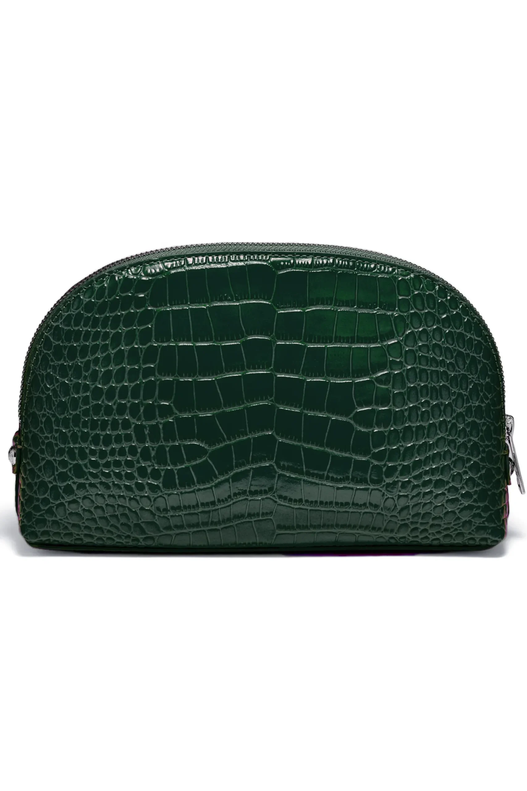 Holland Cooper Chelsea Makeup Bag Emerald Croc Online