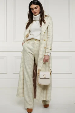 Holland Cooper Chelsea Saddle Bag Cream Best